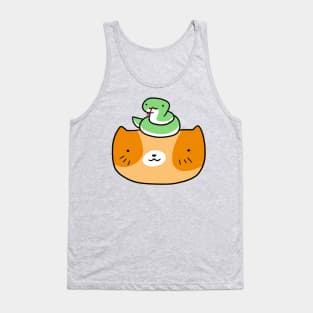 Cat Face and Snake Tank Top